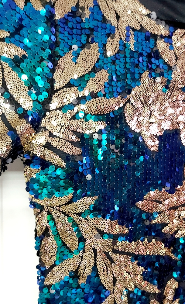 āBeautiful and Shining Sequin Cocktail Dressā - Picture 3 of 6